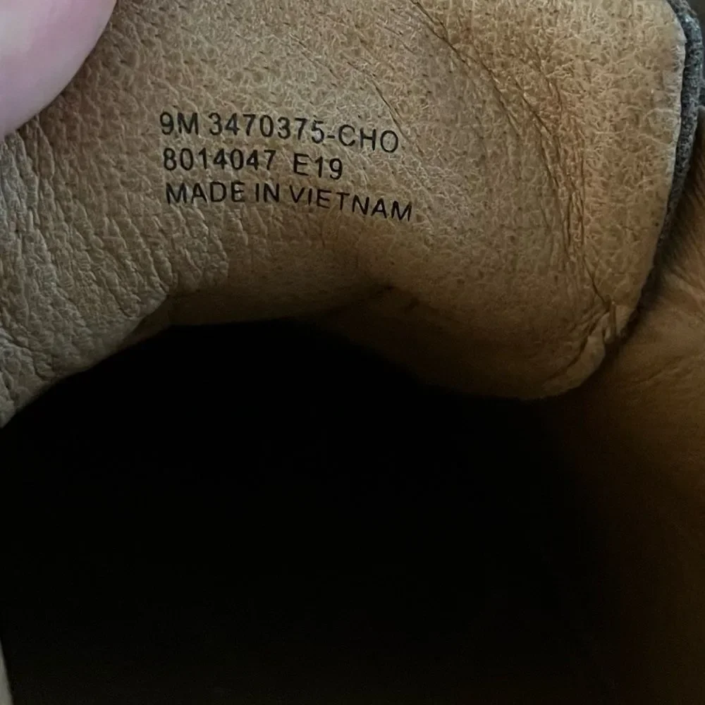 Frye | Women's Ivy Gore Distressed Leather Slip-On Sneakers in Brown Size 9